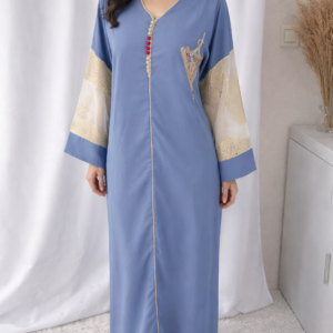 Caftan khanjar bleu ciel, Gandoura marocaine