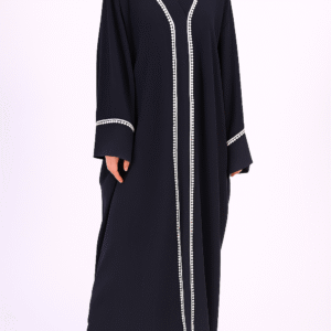 Abaya en jazz,Robe longue fluide