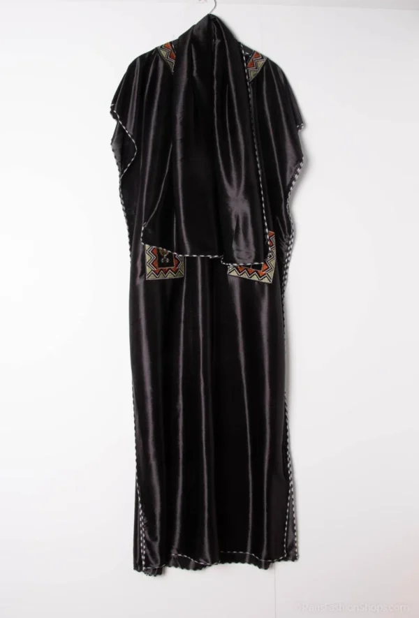 Femmes Robe Longue Maxi Kaftan D'été Bohème avec Poches