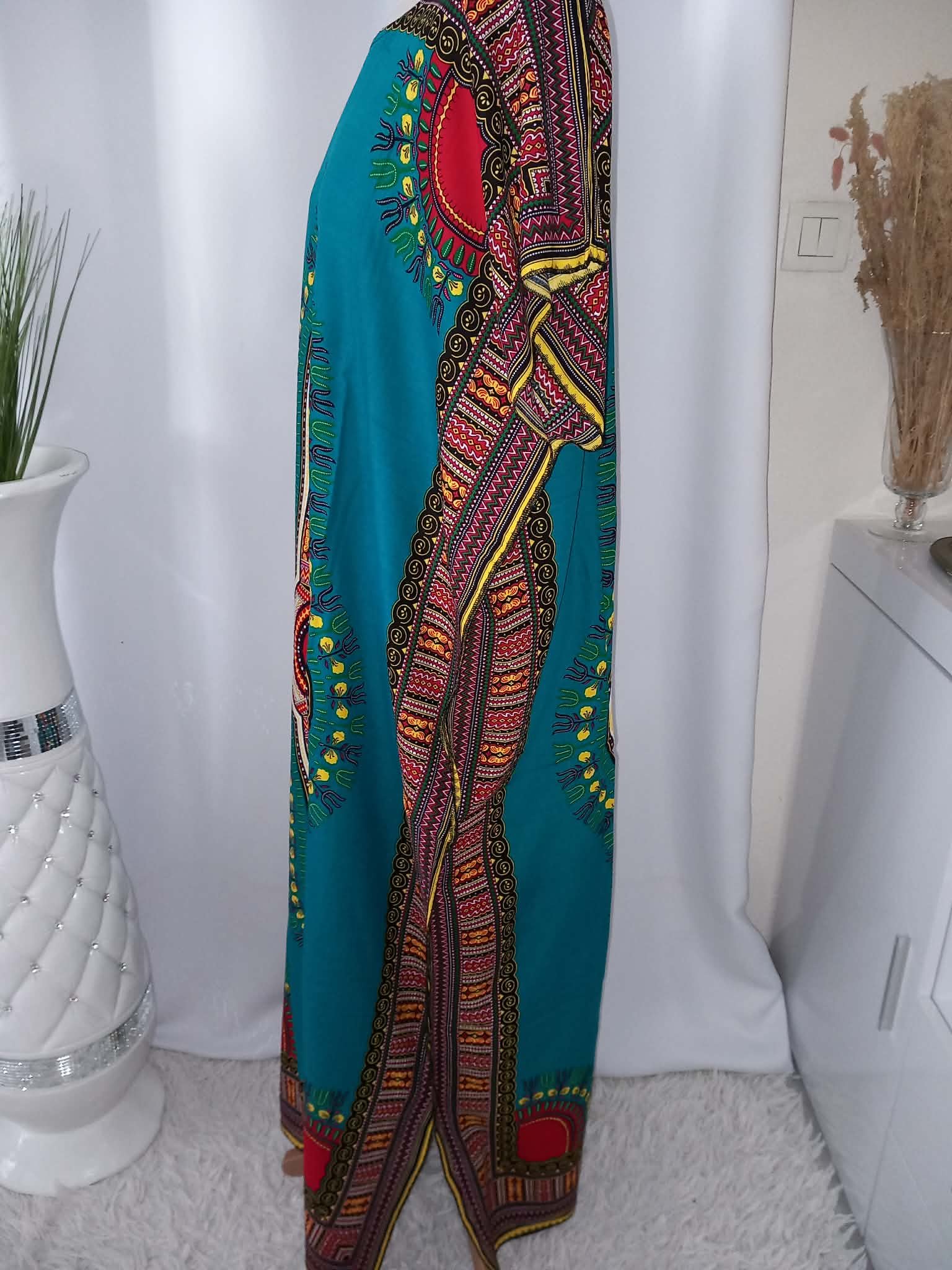 Robe Dashiki Longue – Style Africain Élégant – Image 5