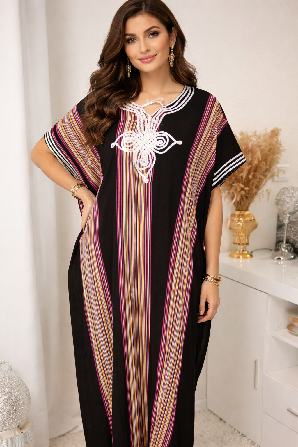 Gandoura marocaine premium – tenue traditionnelle élégante et respirante – Image 10