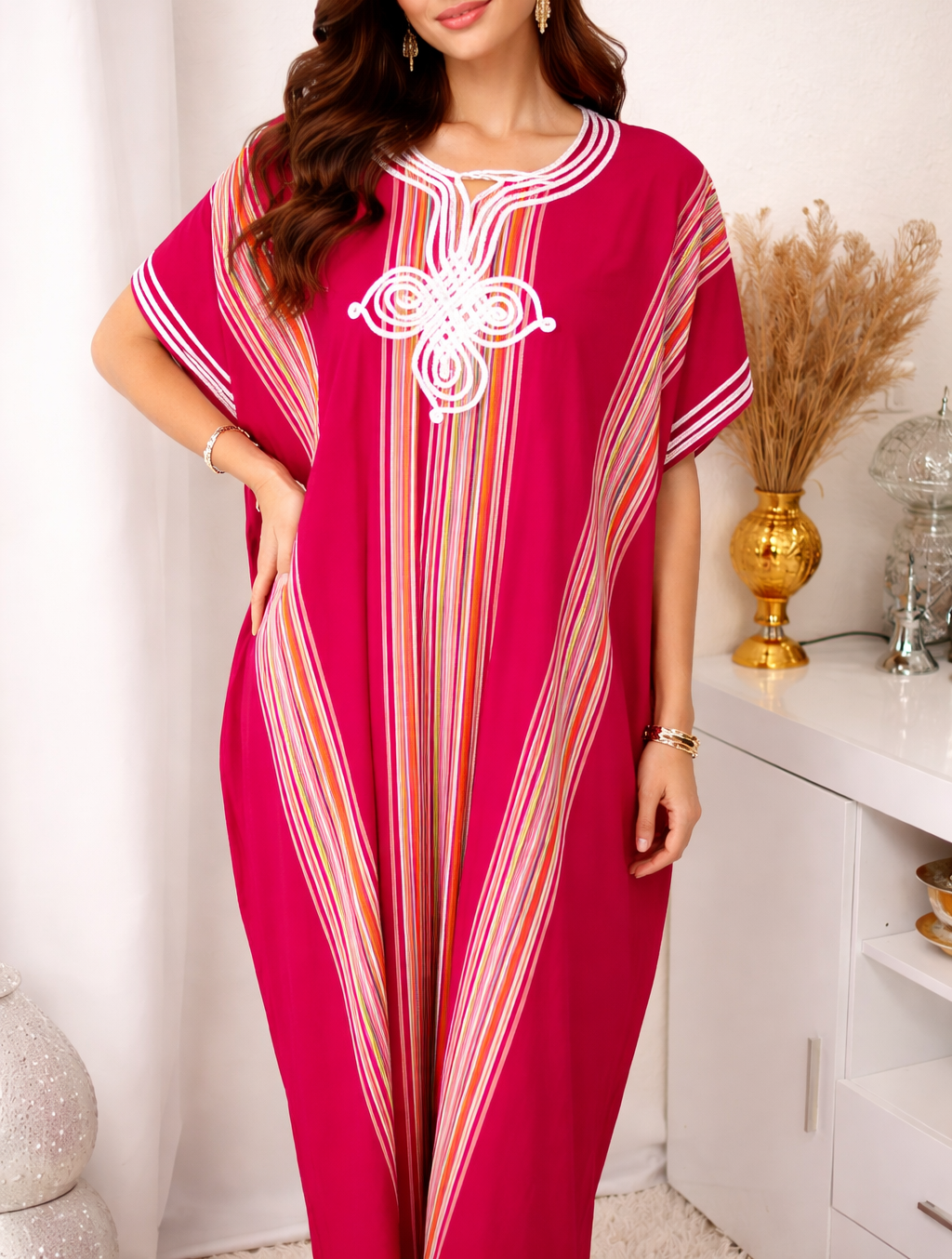 Gandoura marocaine premium – tenue traditionnelle élégante et respirante – Image 2